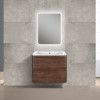 База под раковину Vico 600 подвесная, 2 выкатных ящика soft close, R.Wood