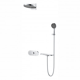 Душевой комплект Futura VSFW-2F12TCH термостатический встраиваемый, 3 режима, хром