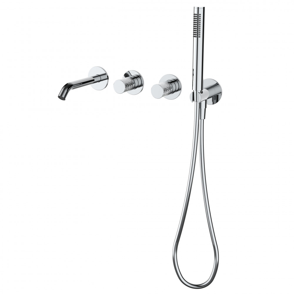 Смеситель для ванны Аура (Aura) VBTW-6AU1CH, встраиваемый, хром