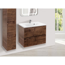 База под раковину Mia 650 подвесная, 2 выкатных ящика soft close, R.Wood