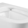 Унитаз подвесной Arco VT1-36 безободковый, цвет белый, ультратонкое soft-close сиденье