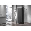 Душевая перегородка Walk-In VSW-1H900CGGM, 900*2000, вороненая сталь, стекло тонированное