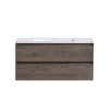 База под раковину Luka 1000 подвесная, 2 выкатных ящика soft-close, R.Oak