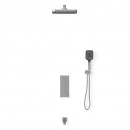 Душевой комплект VSFW-433T1CH встраиваемый, термостатический, трехрежимный, хром