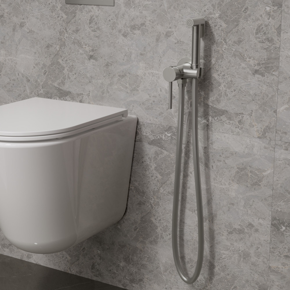 Гигиенический душ VHFW-101BN из латуни, со смесителем, брашированный никель