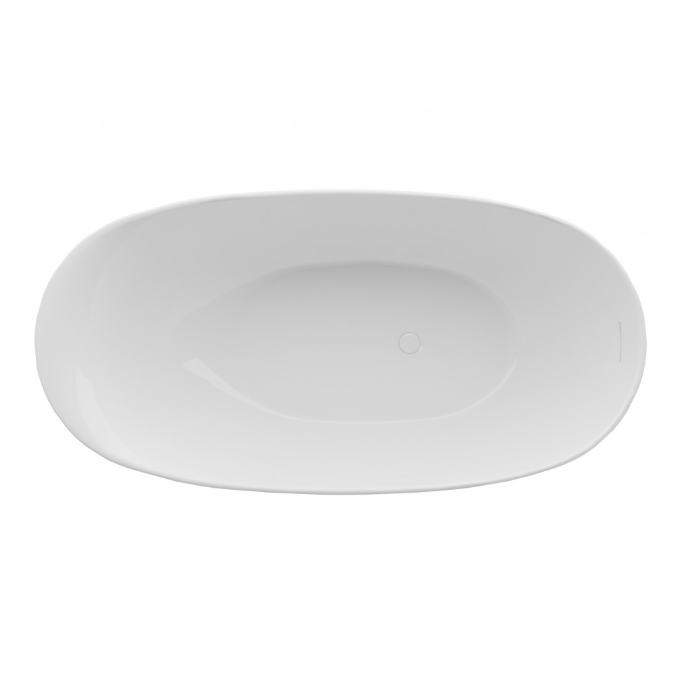 Ванна акриловая Vincea VBT-601-1700, 1700*800*580, цвет белый, слив-перелив в комплекте, белый