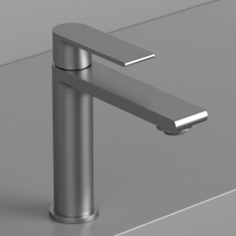 Смеситель для раковины Vogue VBF-1V1GM однорычажный, вороненая сталь