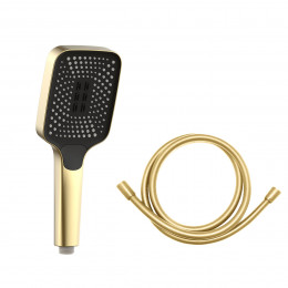 Душевой комплект VSFW-4211RBG встраиваемый, двухрежимный, брашированное золото