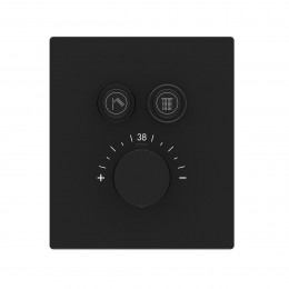 Встраиваемый смеситель для душа VSCV-321TMB двухфункциональный, термостатический, черный