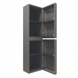 Шкаф Caprise VSC-4CA150MG-R подвесной, правый, 1500*404*350, серый матовый