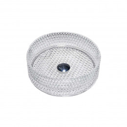 Раковина стеклянная Vincea VBS-5GL01, 400*400*125, накладная, цвет прозрачный