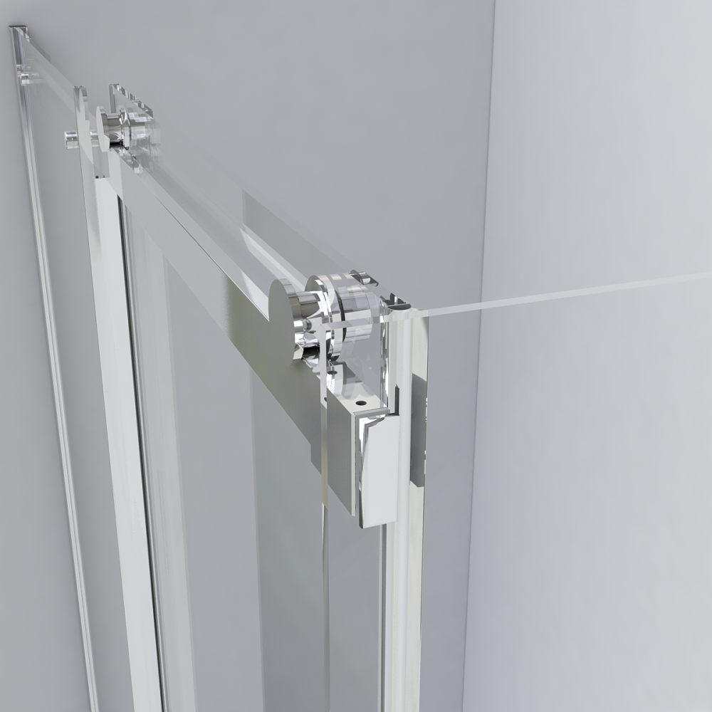 Душевой уголок Como VSR-1C9015CL, 1500*900, хром, стекло прозрачное
