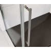 Душевой уголок Arno VSR-1A8012CL, 1200*800, хром, стекло прозрачное