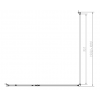 Душевой уголок Slim-N VSR-4SNP1012CLGM, 1200*1000, вороненая сталь, стекло прозрачное