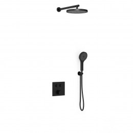 Душевой комплект VSFW-4212MB встраиваемый, двухрежимный, черный