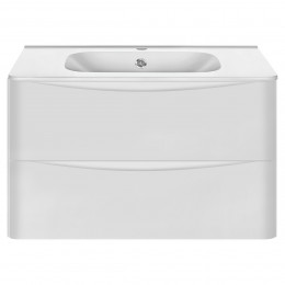 База под раковину Paola 800 подвесная, 2 выкатных ящика soft close, G.White