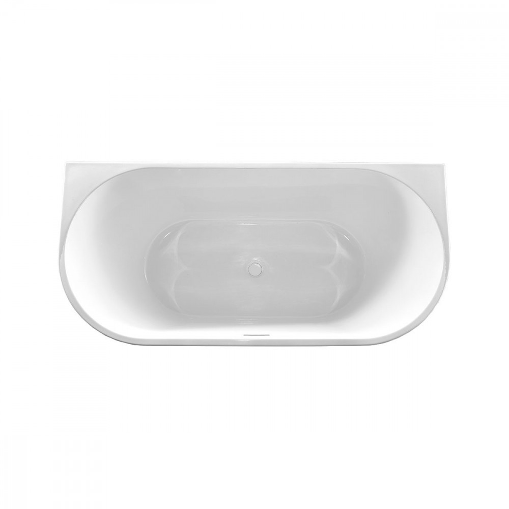 Ванна акриловая Vincea VBT-421-1700, 1700*800*580, цвет белый, щелевой перелив
