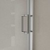 Душевая дверь City VDS-5CT110CL, 1100, хром, стекло прозрачное
