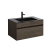 База под раковину Chiara 800 подвесная, 1 выкатной ящик soft-close, R.Oak