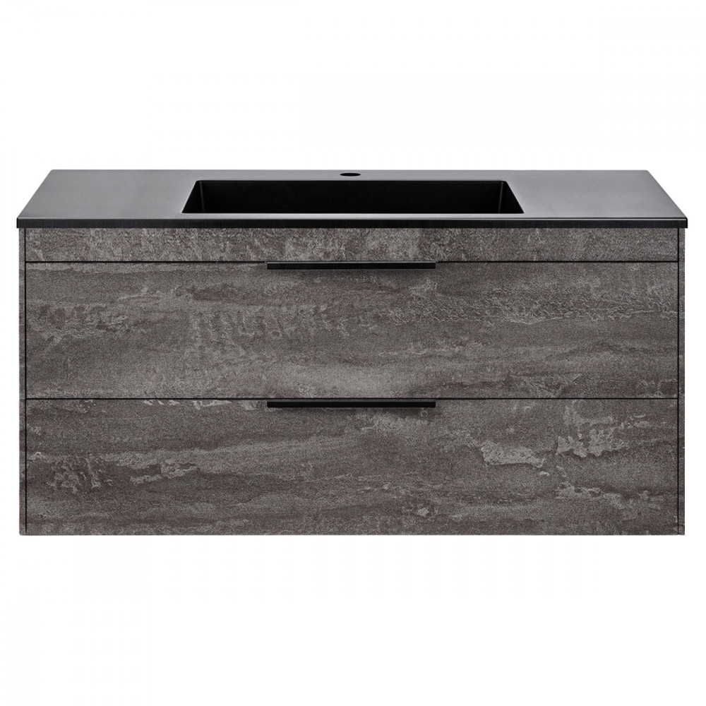 База под раковину Chiara 2D 1000 подвесная, 2 выкатных ящика soft-close, G.Stone