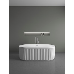 Ванна акриловая Vincea VBT-709-1700, 1700*800*585, цвет белый, щелевой перелив, слив белый