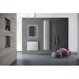 База под керамическую раковину Mia 600 подвесная, 2 выкатных ящика soft close, G.White