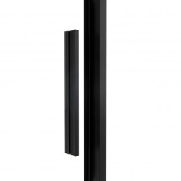 Душевая дверь Slim Soft VDS-1SS150CLB, 1500, черный, стекло прозрачное