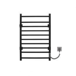 Полотенцесушитель электрический Vincea VTD-1LBE 50x80, черный, таймер