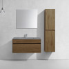 База под раковину Chiara 1000 подвесная, 1 выкатной ящик soft-close, T.Oak