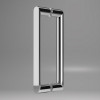 Душевая дверь Dice VDS-4D160CL, 1600, хром, стекло прозрачное