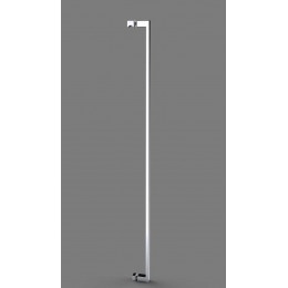 Душевой уголок Penta VSP-3P100CLGM, 1000*1000, вороненая сталь, стекло прозрачное