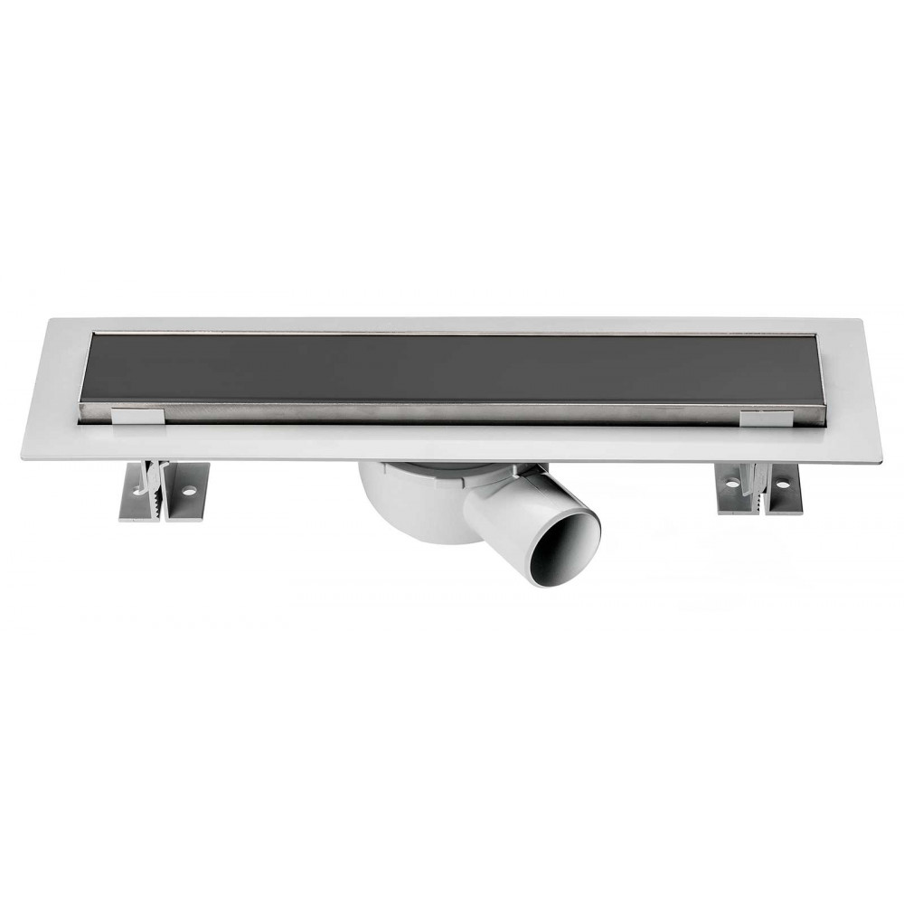 Душевой лоток SAY OPTIMA 601.80.B.M.S.DUZ, 80 см, матовый черный