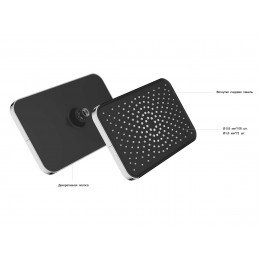 Душевой комплект Inspire VSFW-421I4CH встраиваемый, двухрежимный, хром