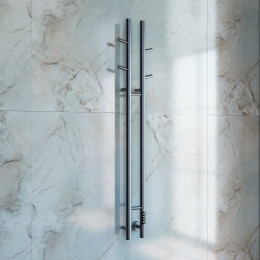 Полотенцесушитель электрический Vincea VTD-1D2GE 25х130, графит, таймер