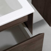 База под раковину Luka 800 подвесная, 2 выкатных ящика soft-close, R.Oak