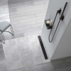 Душевой лоток SAY OPTIMA 601.80.B.M.S.DUZ, 80 см, матовый черный