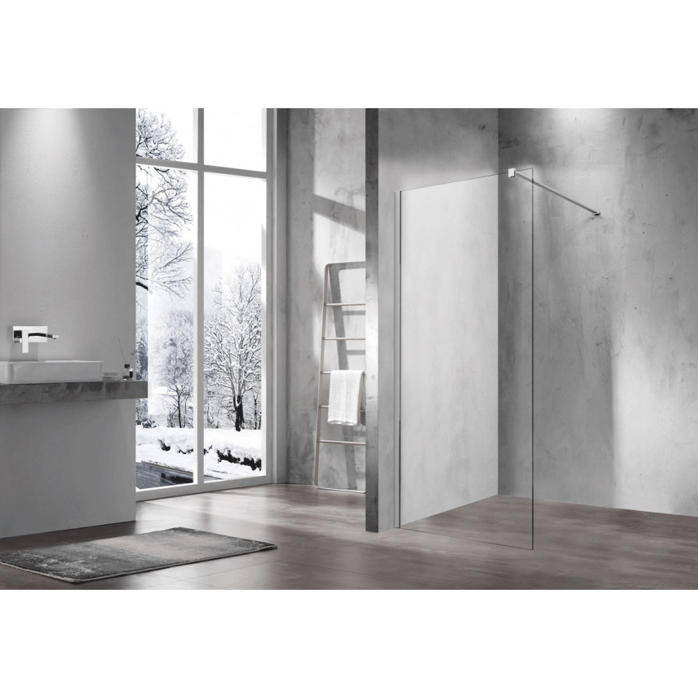 Душевая перегородка Walk-In VSW-1H800CL, 800*2000, хром, стекло прозрачное