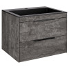 База под раковину Chiara 2D 600 подвесная, 2 выкатных ящика soft-close, G.Stone