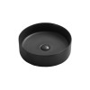 Раковина керамическая Vincea VBS-216MB, 394*394*115, накладная, цвет матовый черный,