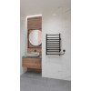 Полотенцесушитель электрический Vincea VTD-1LBE 50x80, черный, таймер