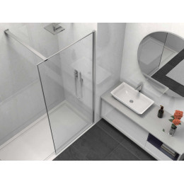 Душевая перегородка Walk-In VSW-1HS900CL, 900*2000, хром, стекло прозрачное