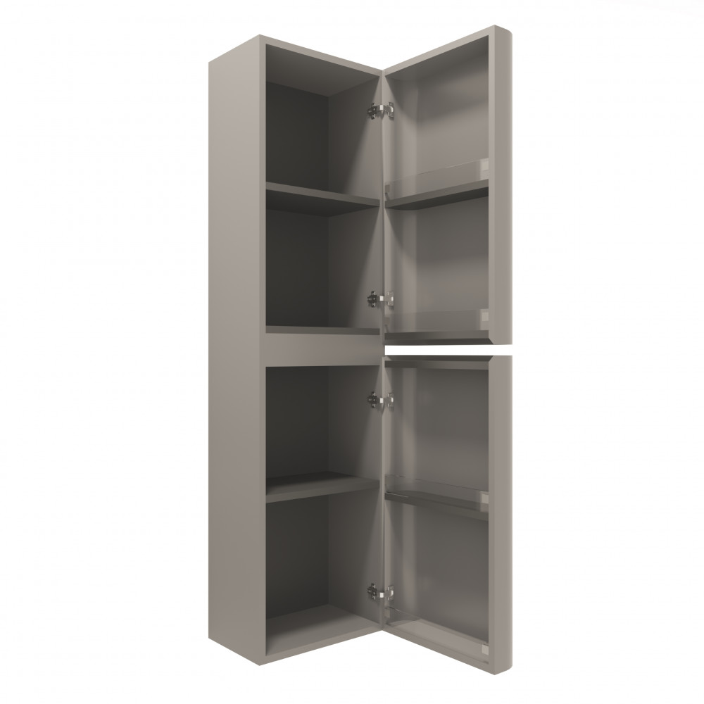 Шкаф Caprise VSC-4CA150MLG-R подвесной, правый, 1500*404*350, светло-серый матовый