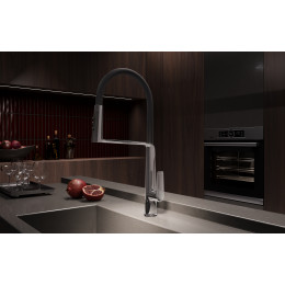 Смеситель для кухни Vincea VKF-118CH, хром