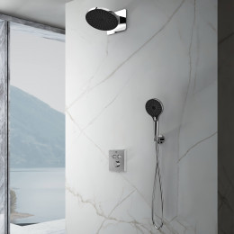 Душевой комплект Inspire VSFW-3I21MT5CH встраиваемый, термостат, двухрежимный, хром