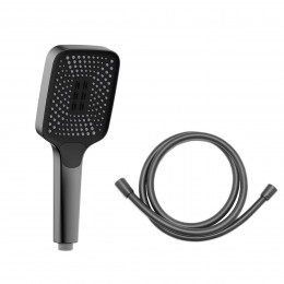 Душевой комплект VSFW-433T1GM встраиваемый, термостатический, трехрежимный, вороненая сталь