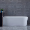 Ванна акриловая Vincea VBT-402-1700L, 1700*800*580, цвет белый, левая, слив-перелив в комплекте