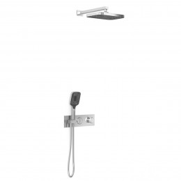 Душевой комплект VSFW-422T1CH встраиваемый, термостатический, двухрежимный, хром
