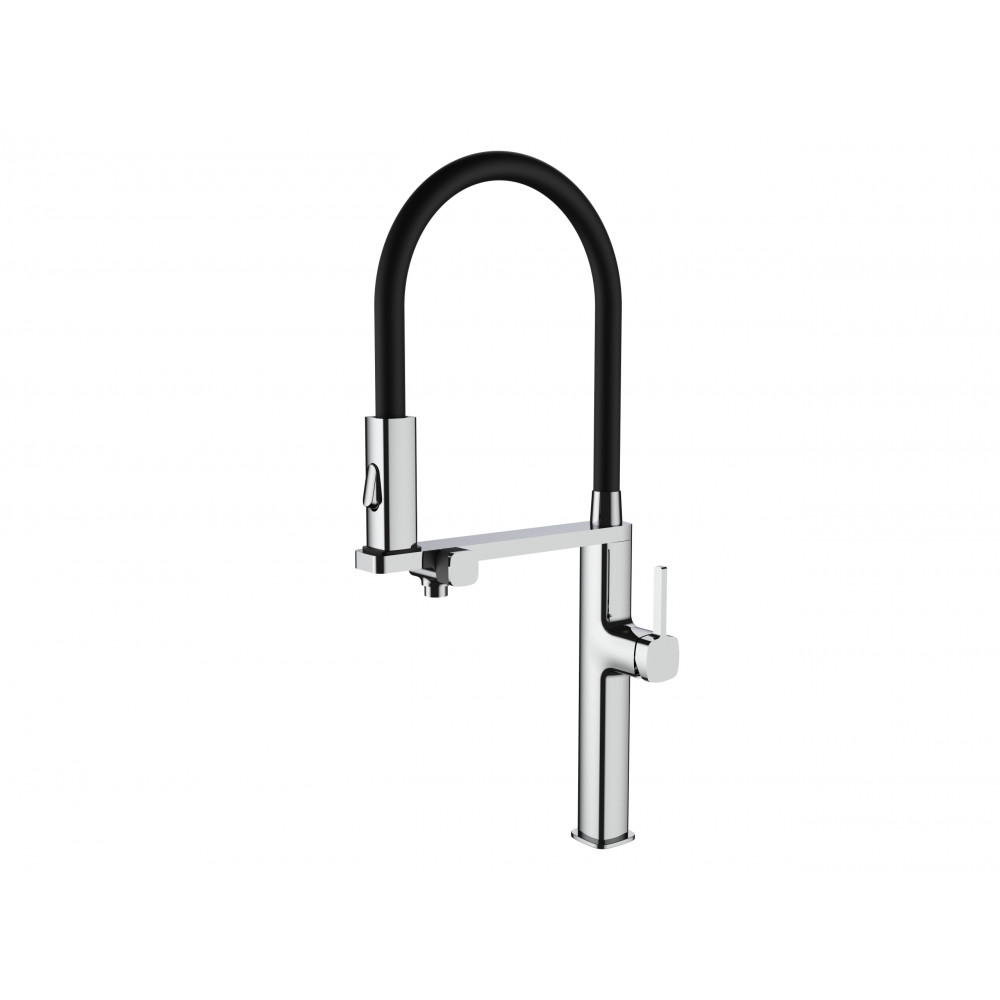 Смеситель для кухни Vincea VKF-119CH, хром