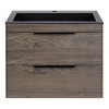 База под раковину Chiara 2D 600 подвесная, 2 выкатных ящика soft-close, R.Oak