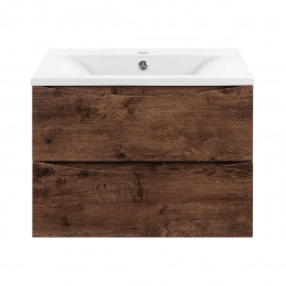 База под раковину Mia 600 подвесная, 2 выкатных ящика soft close, R.Wood